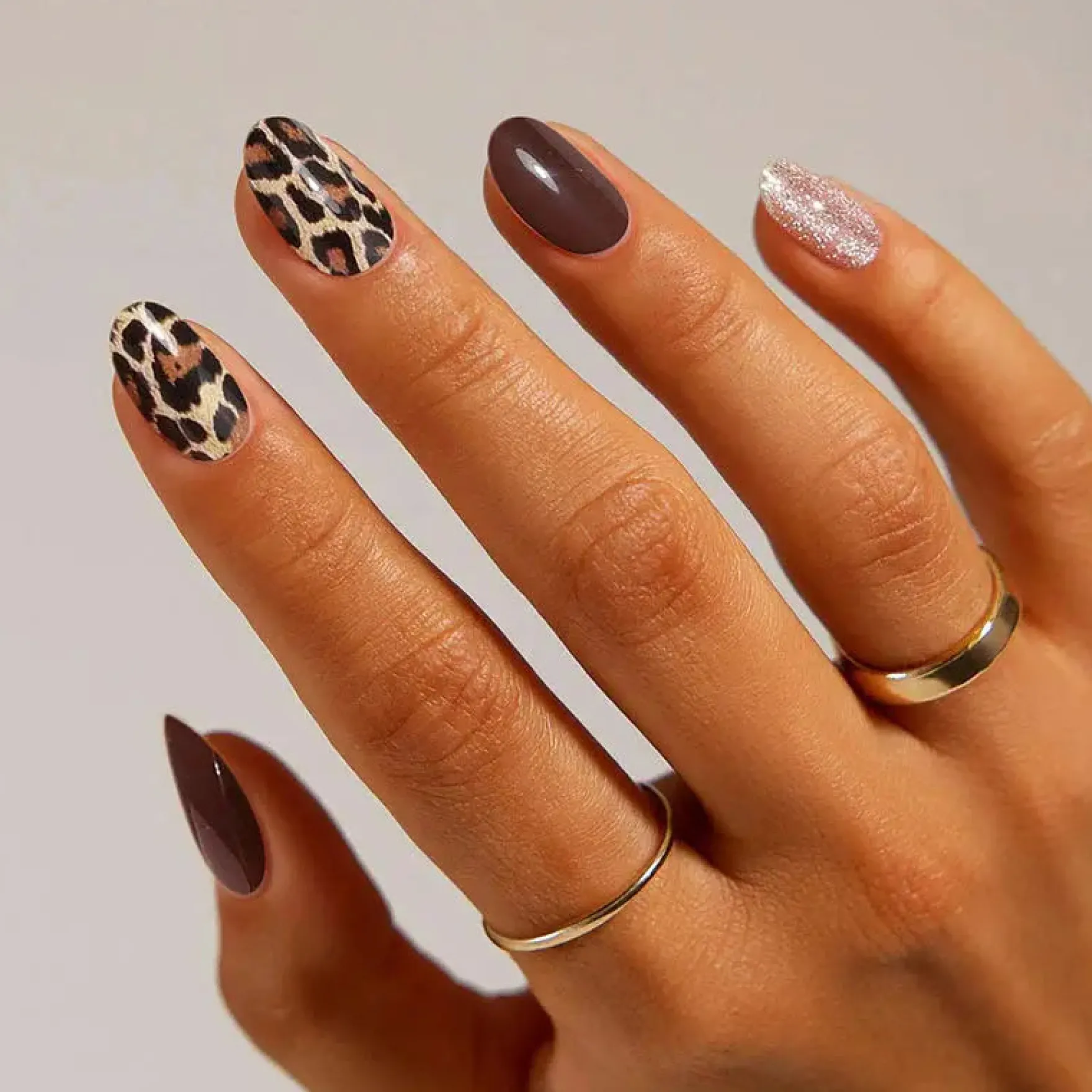 Non-UV Gel Wraps Savage Chic