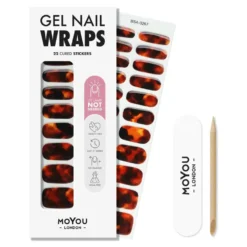 Non-UV Gel Wraps Wild Habit