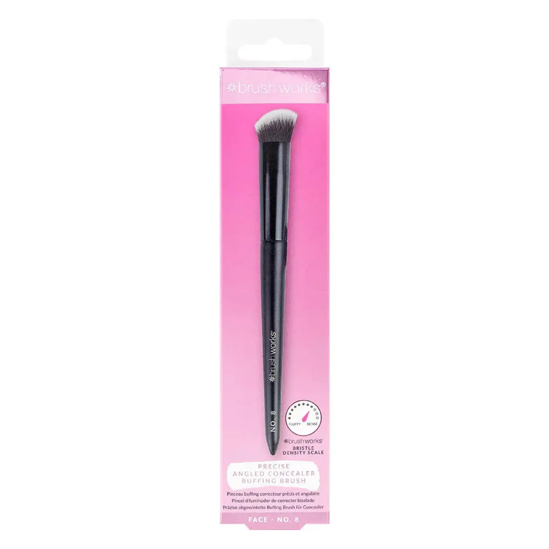 No. 8 Precise Angled Concealer Buffing Brush
