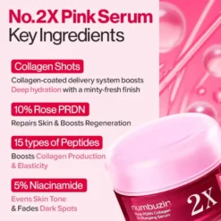 No.2 Rose PDRN Collagen 2X Plumping Serum
