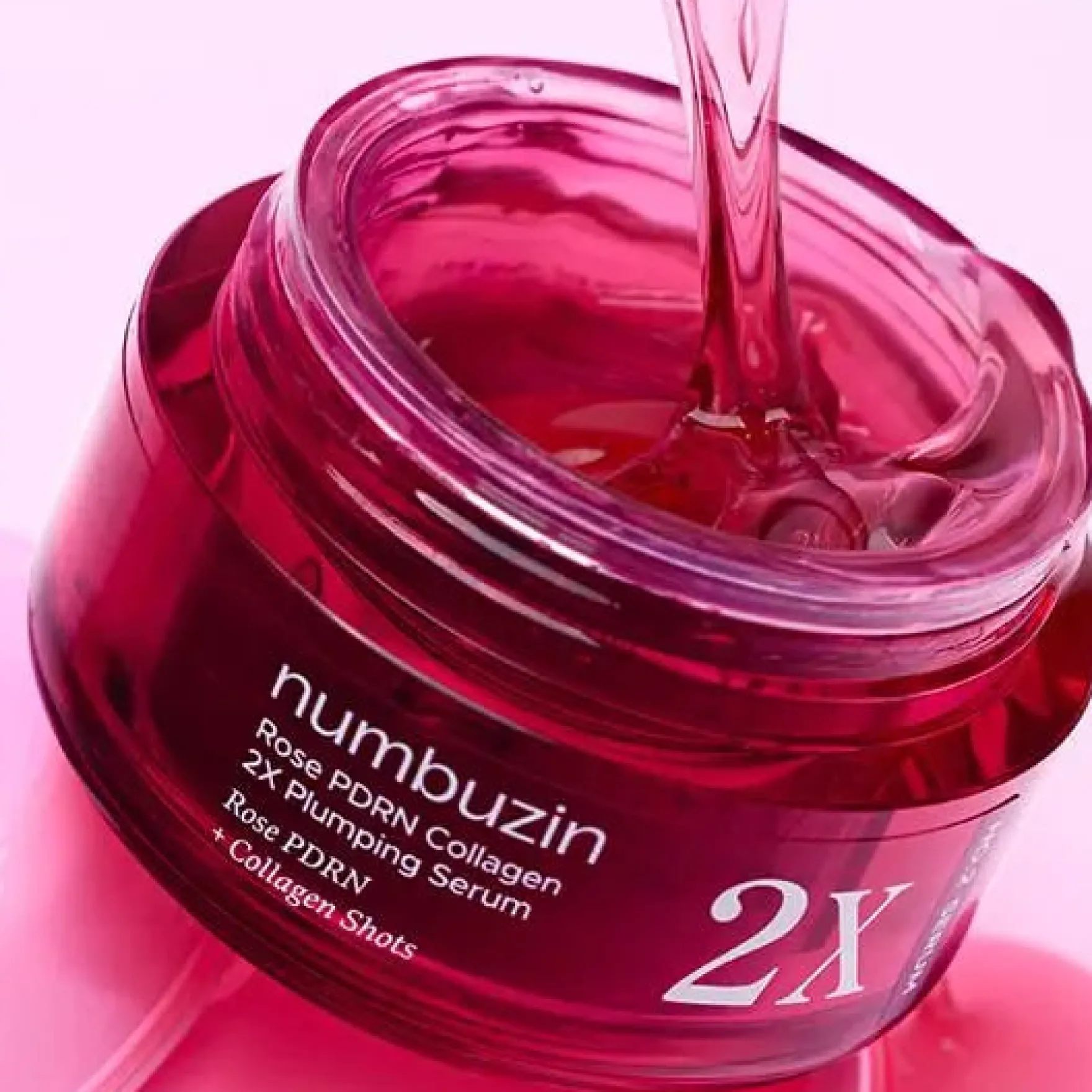 No.2 Rose PDRN Collagen 2X Plumping Serum