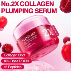 No.2 Rose PDRN Collagen 2X Plumping Serum