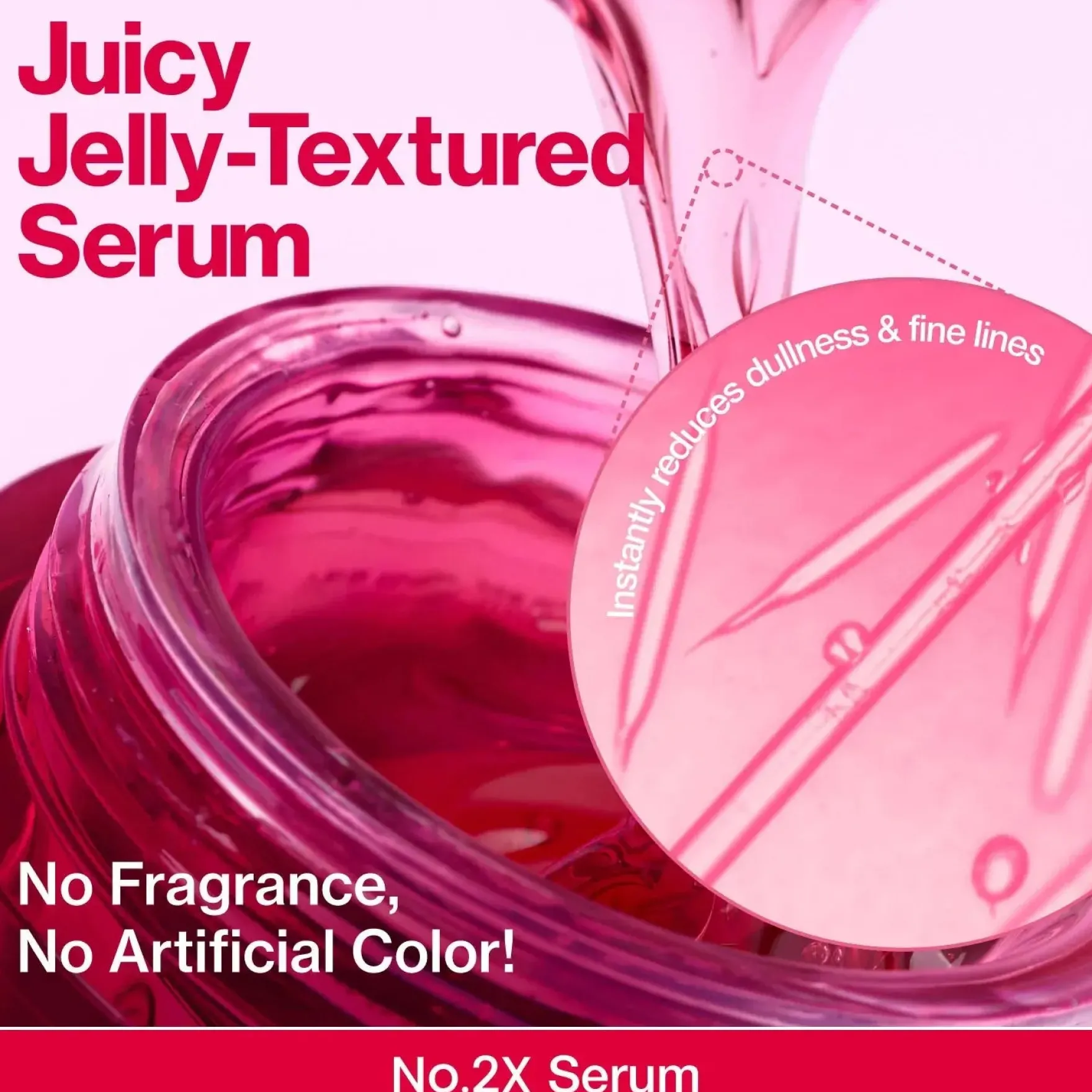 No.2 Rose PDRN Collagen 2X Plumping Serum