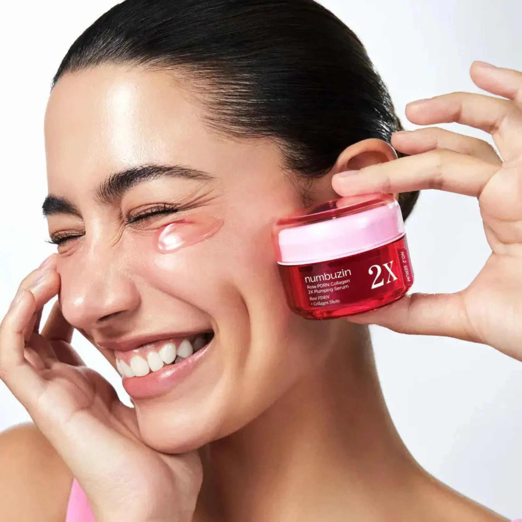 No.2 Rose PDRN Collagen 2X Plumping Serum