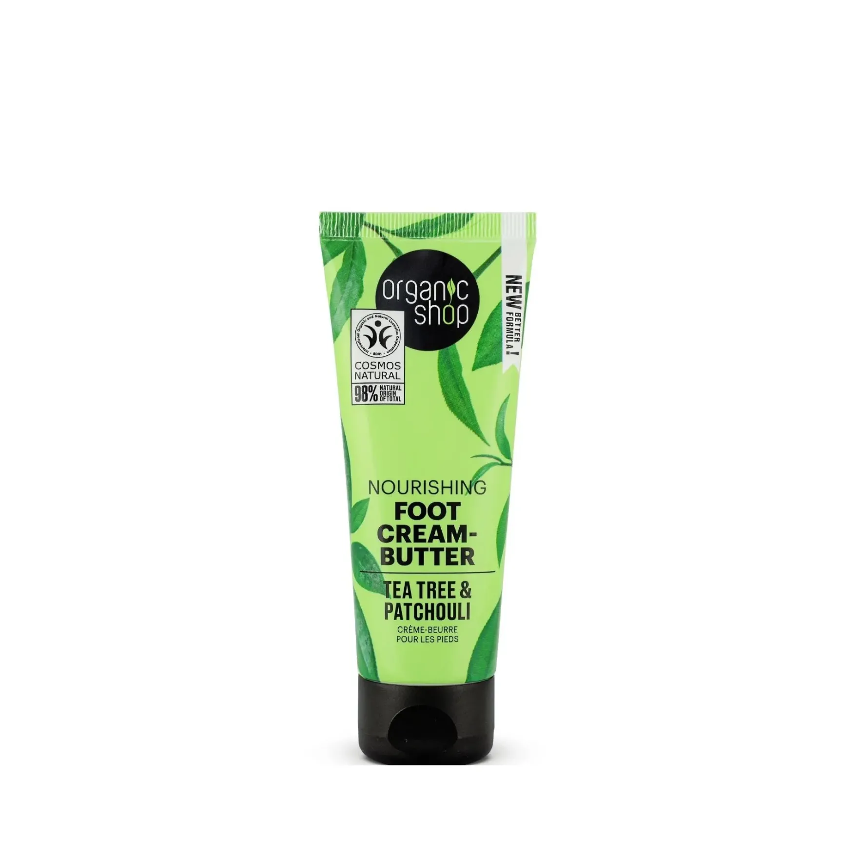 Nourishing Foot Cream Butter Tea Tree and Patchouli