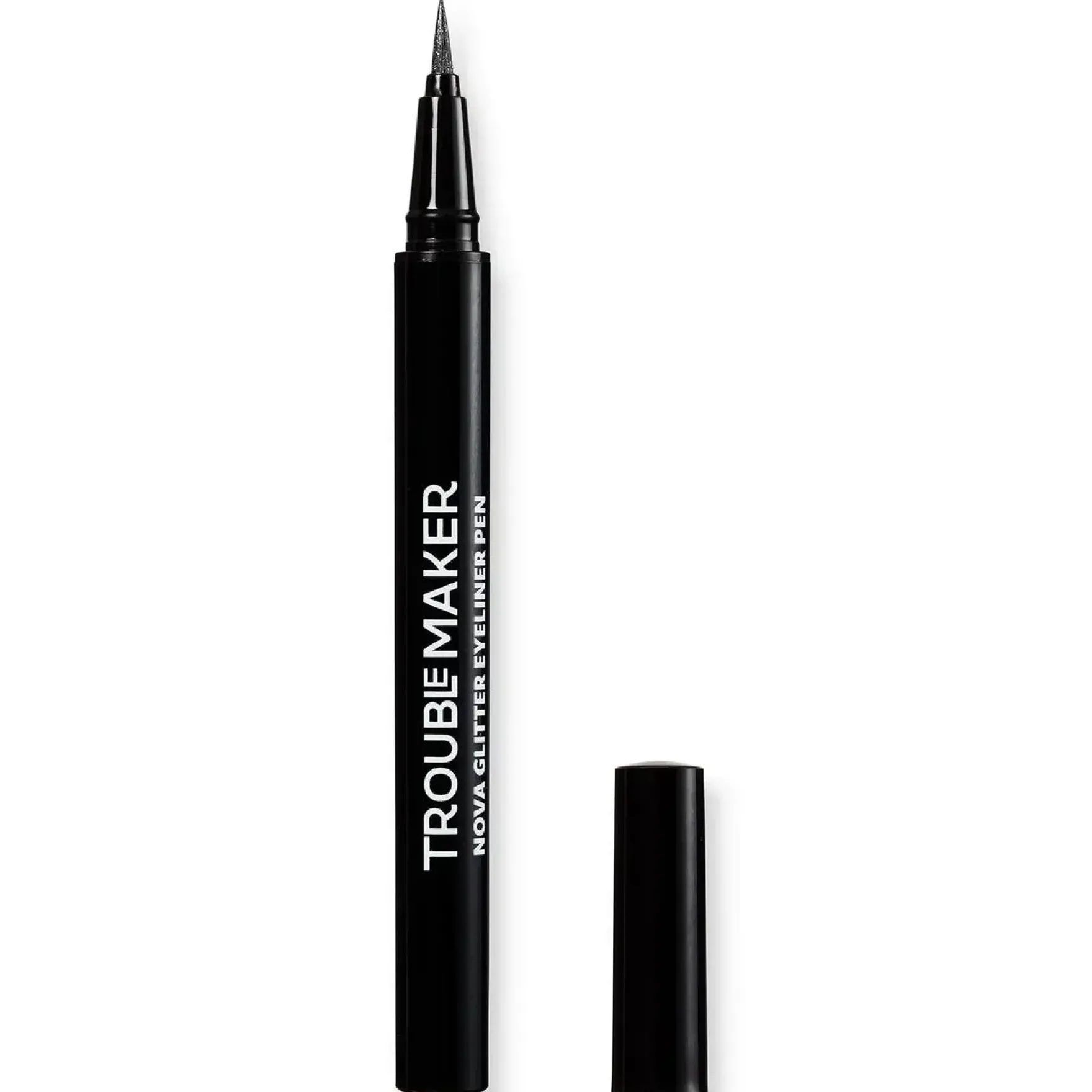 Nova Glitter Liquid Eyeliner Pen Black Hole Black