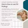 Oil Pulling Mouthwash English Peppermint