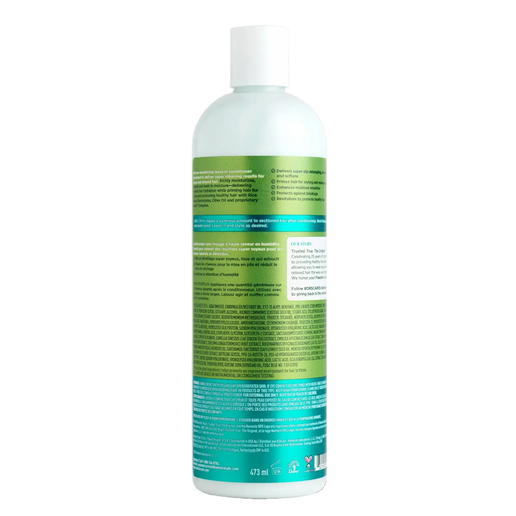 Olive Oil Max Moisture Rice Water Styling Lotion