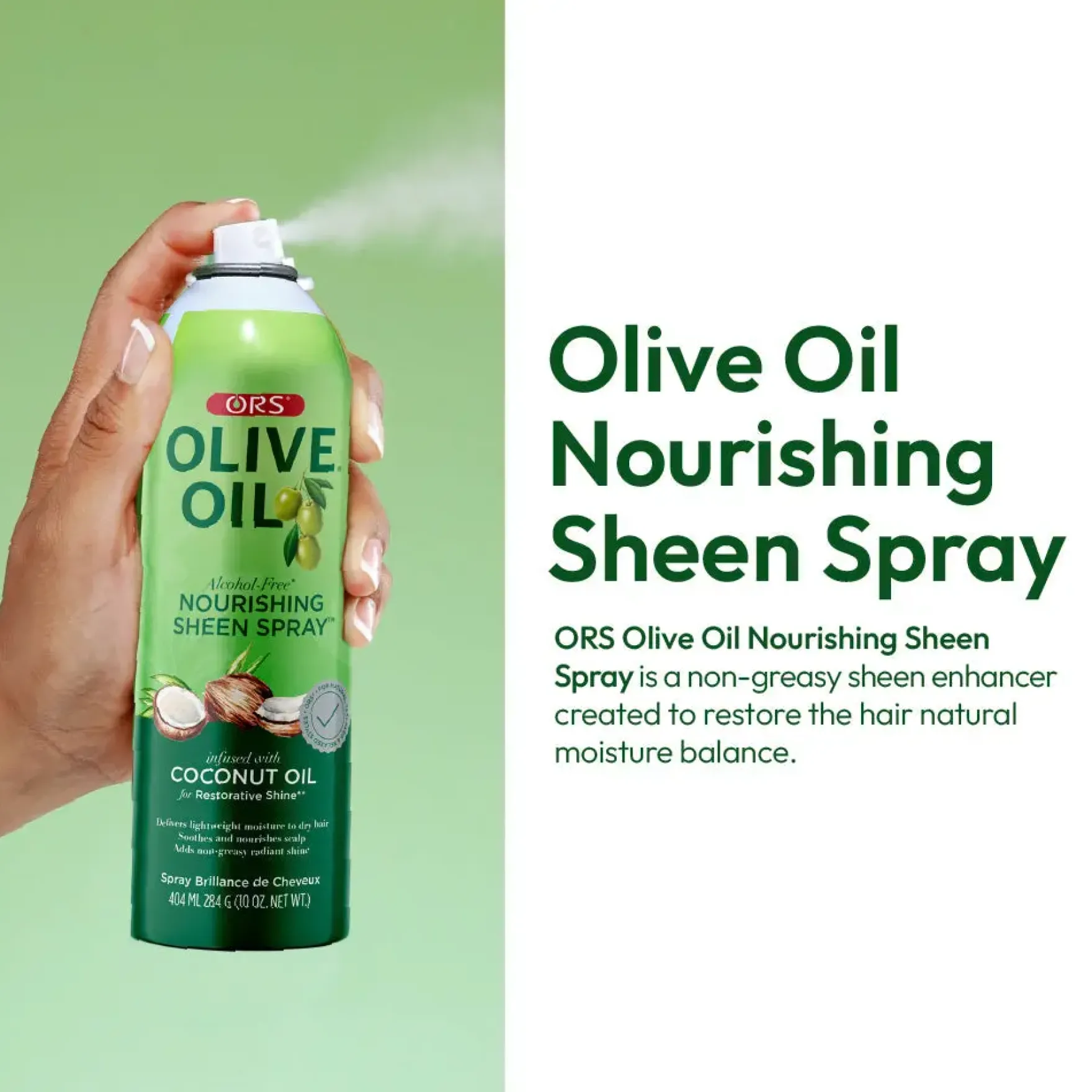 Olive Oil Sheen Spray Coconut