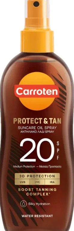 Omegacare Tanning Oil SPF 20 Tan Accelerator with Sun