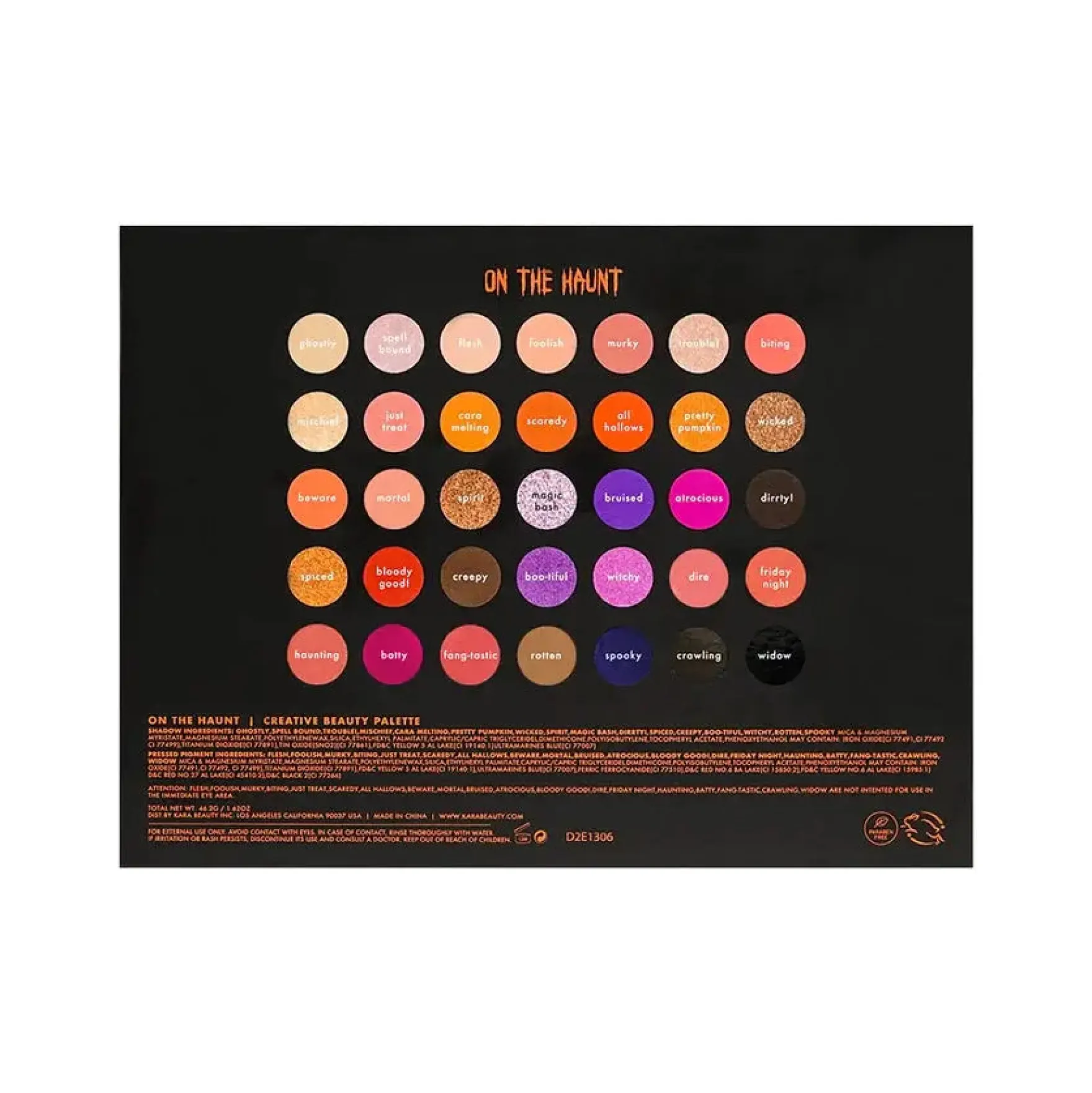 On the Haunt 35 Shades Palette