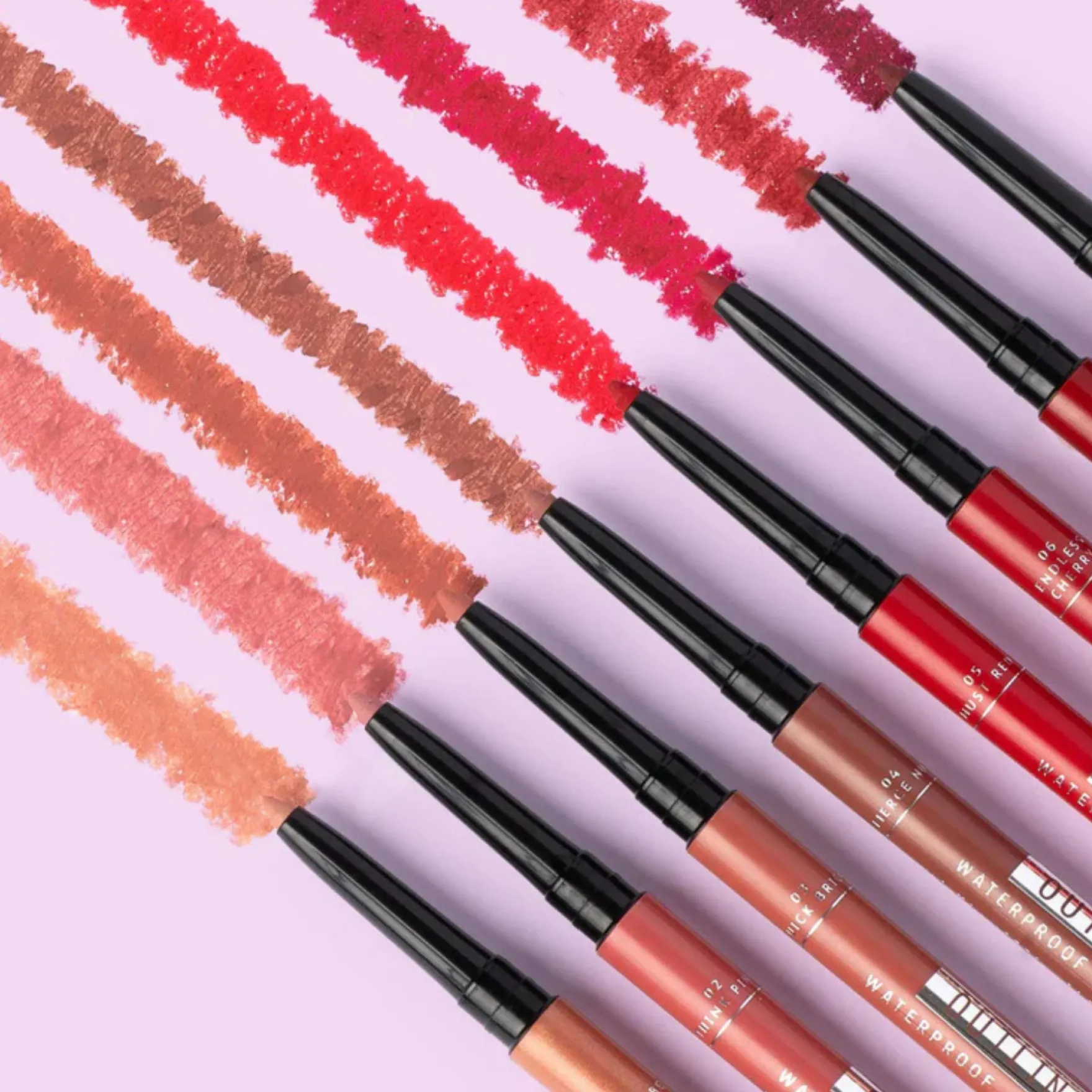 Outline Waterproof Lip Pencil Think Pink