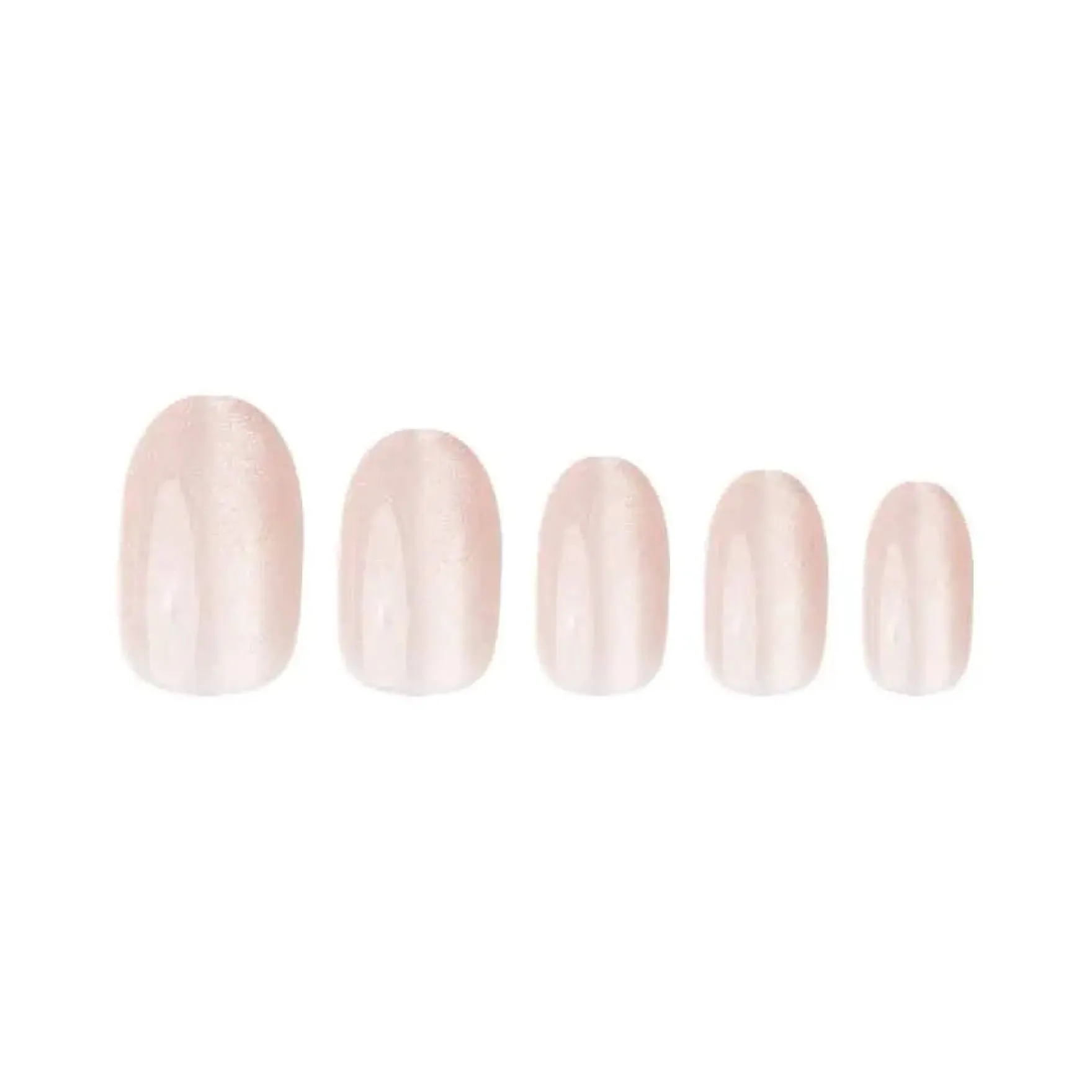 Oval Ballet Shoe Cat Eye Nails