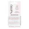 Oval Bold French Acrylic Nails