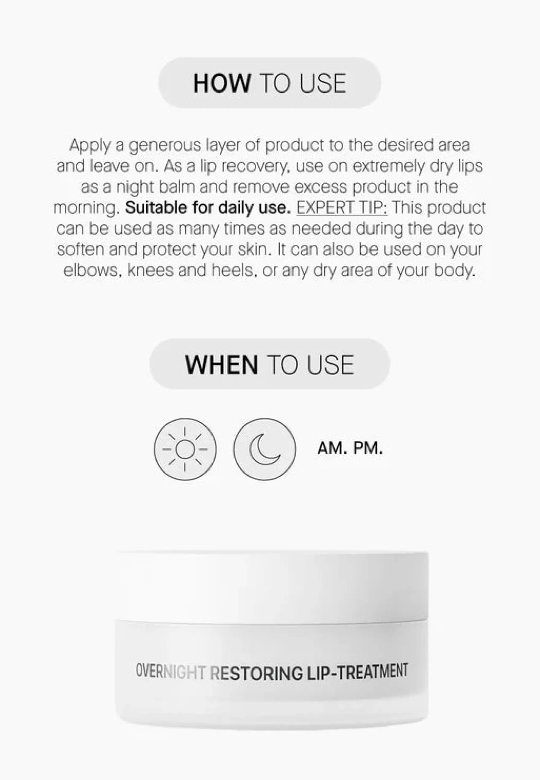 Overnight Restoring Lip Treatment