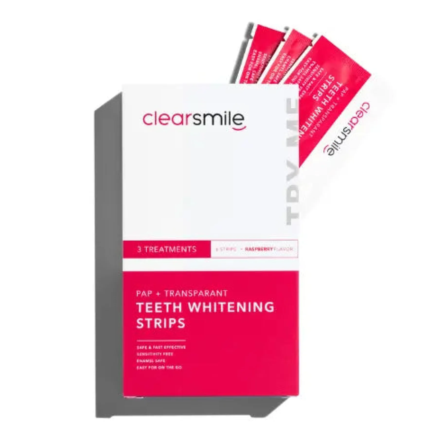 PAP+ Transparant Whitening Strips Try Me Pack