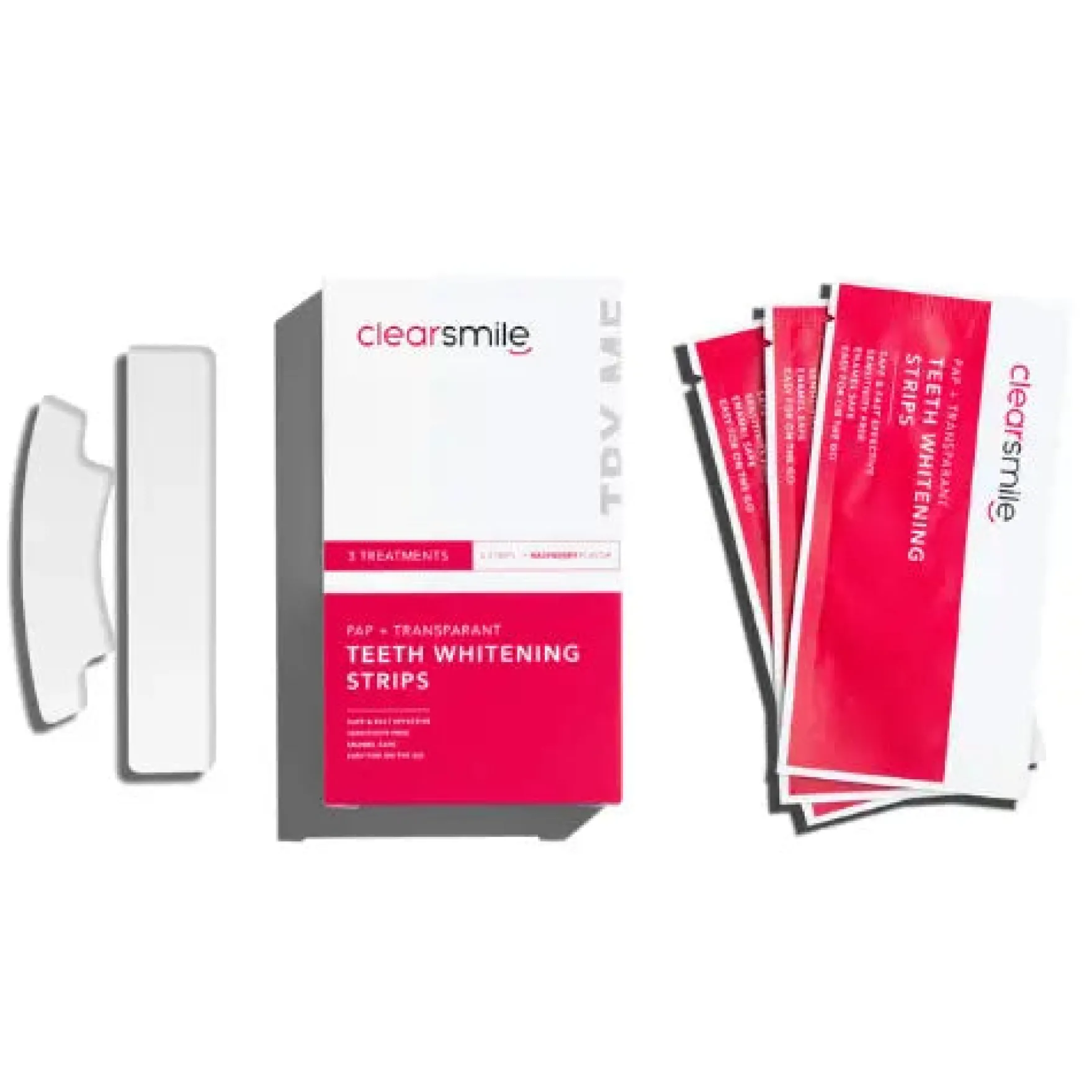 PAP+ Transparant Whitening Strips Try Me Pack