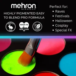 Paradise FX 8 Color Magnetic Palette Neon UV Glow