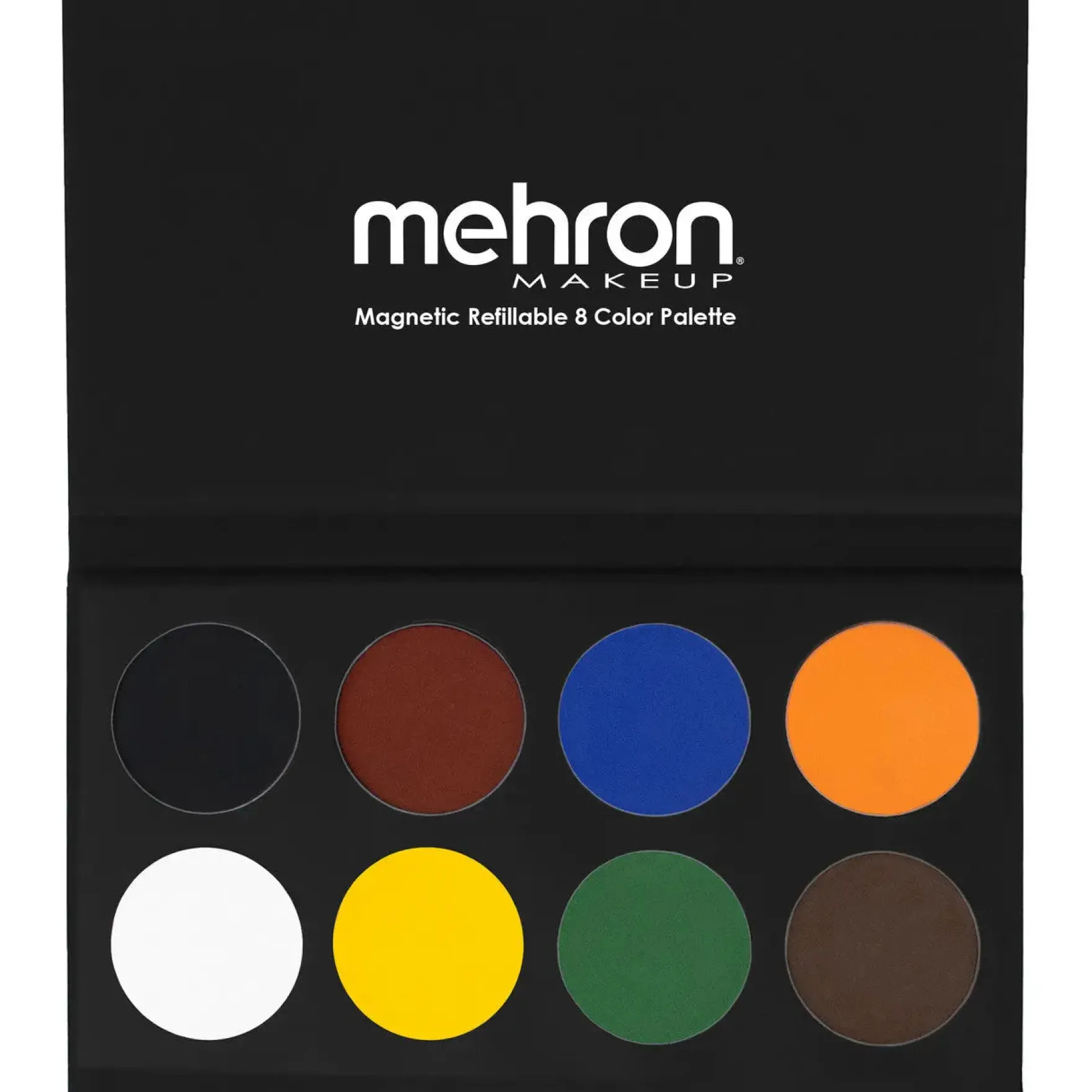 Paradise Makeup AQ 8 Color Magnetic Palette Basic Shades