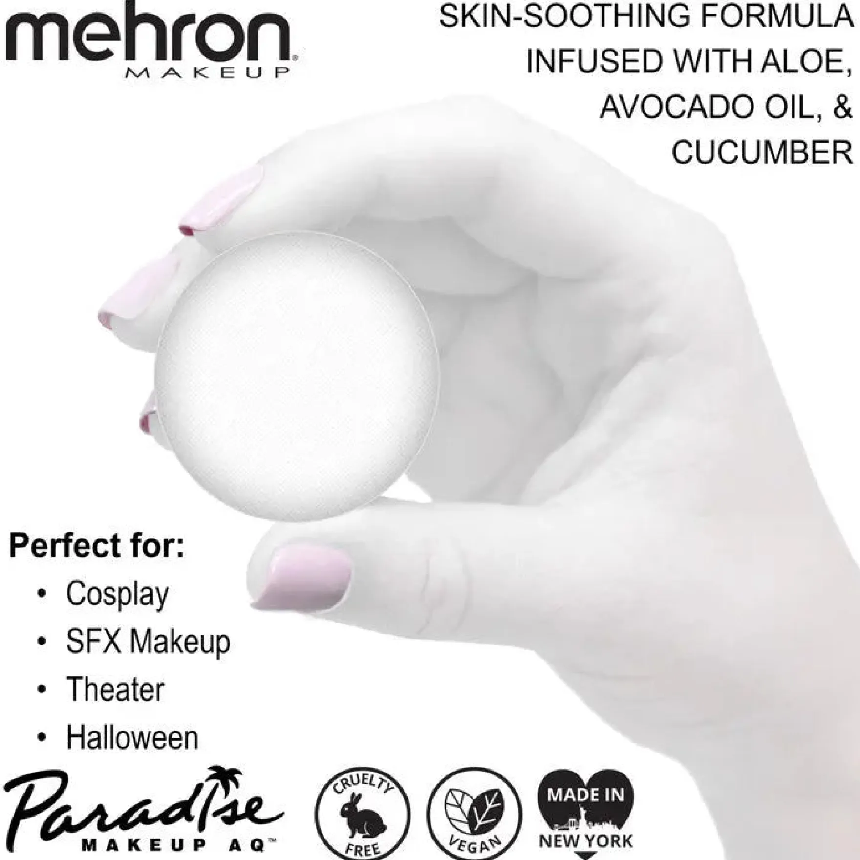 Paradise Makeup AQ White