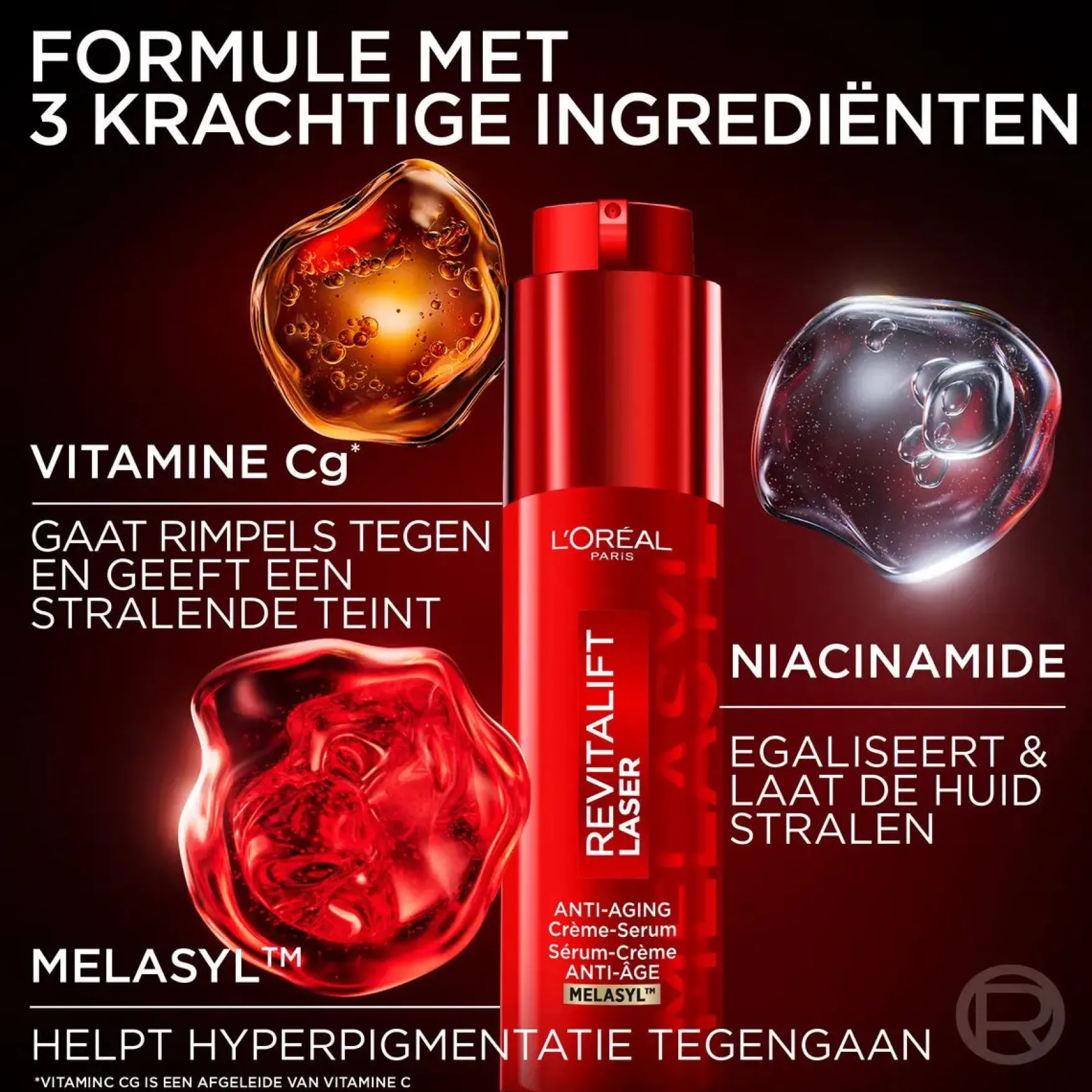 Paris Revitalift Laser Triple Laser Anti-Aging Crème-Serum