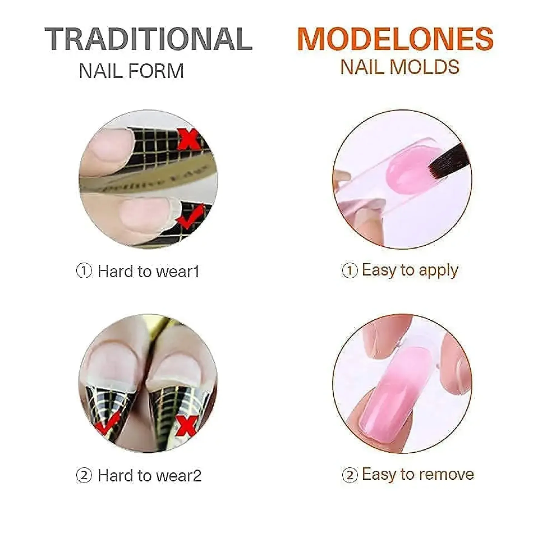 120pcs Extension Gel Dual Forms Full Cover