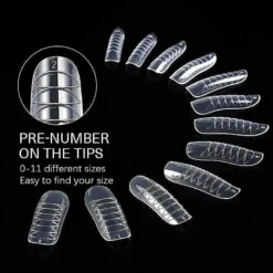 120pcs Extension Gel Dual Forms Full Cover