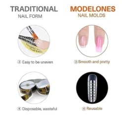 120pcs Extension Gel Dual Forms Full Cover
