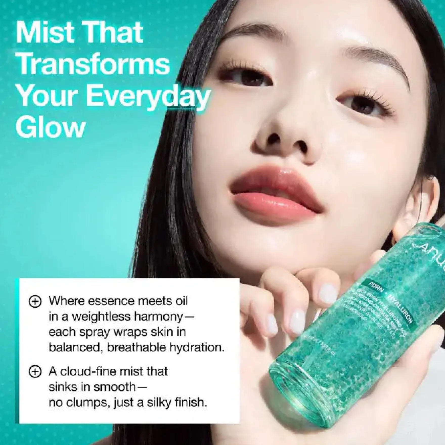 PDRN Hyaluronic Acid Hydrating Capsule Mist