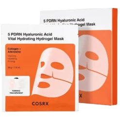 5 PDRN Hyaluronic Acid Vital Hydrating Hydrogel Mask 3-Pack