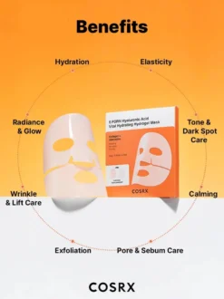 5 PDRN Hyaluronic Acid Vital Hydrating Hydrogel Mask