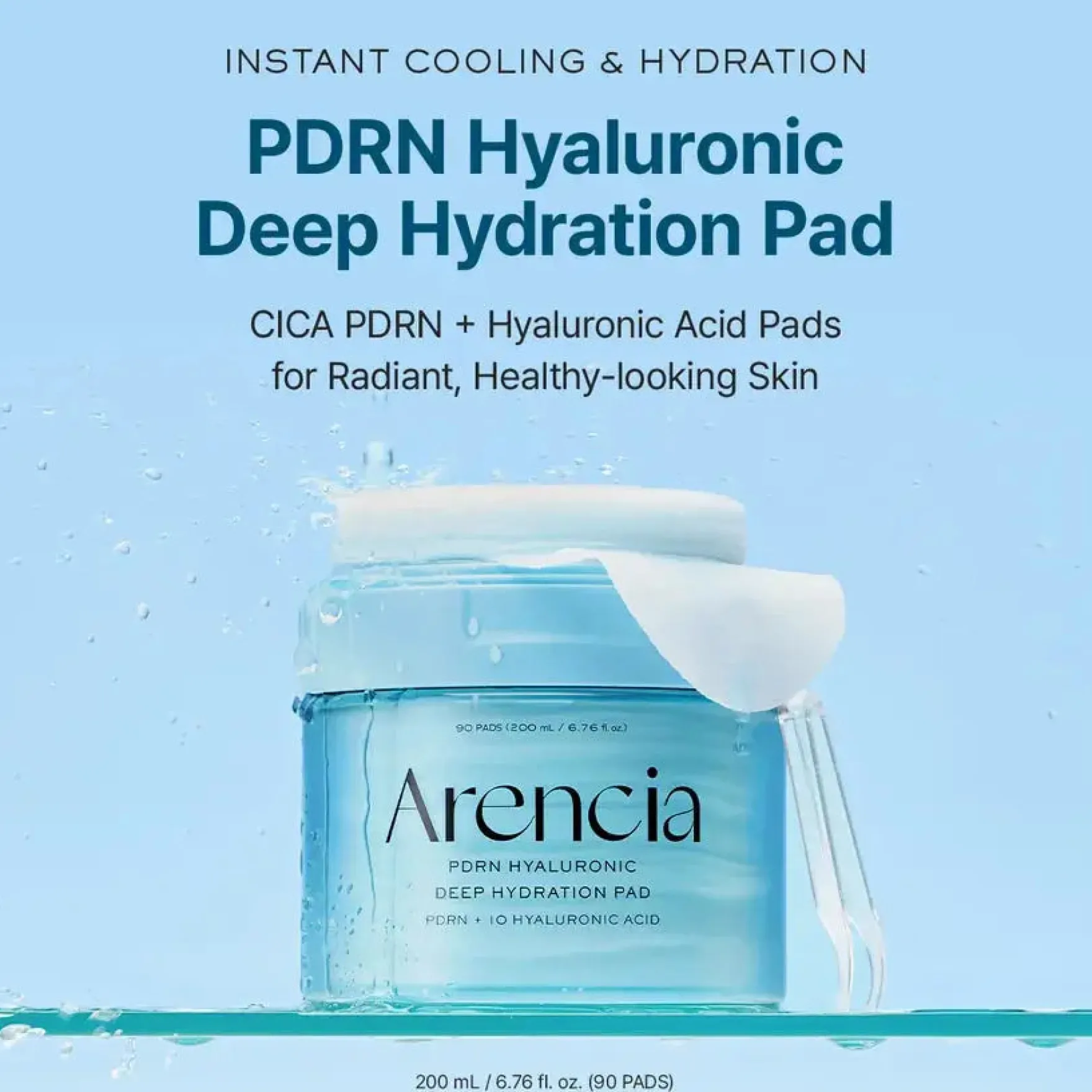 Pdrn + Hyaluronic Deep Hydration Pads