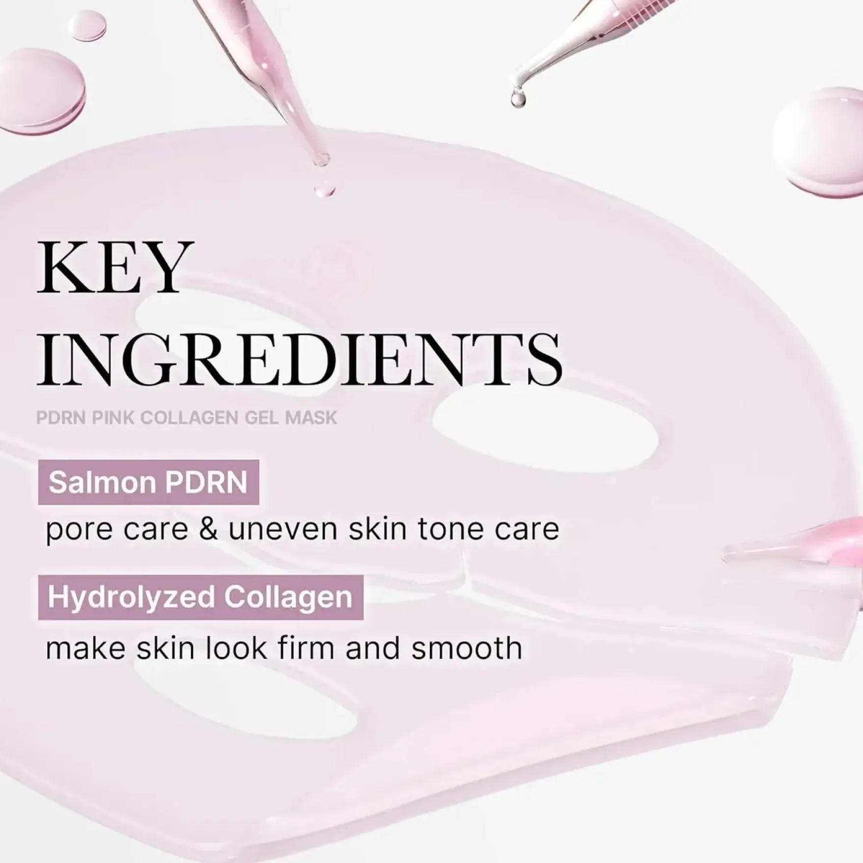 Pdrn Pink Collagen Gel Mask 4-Pack