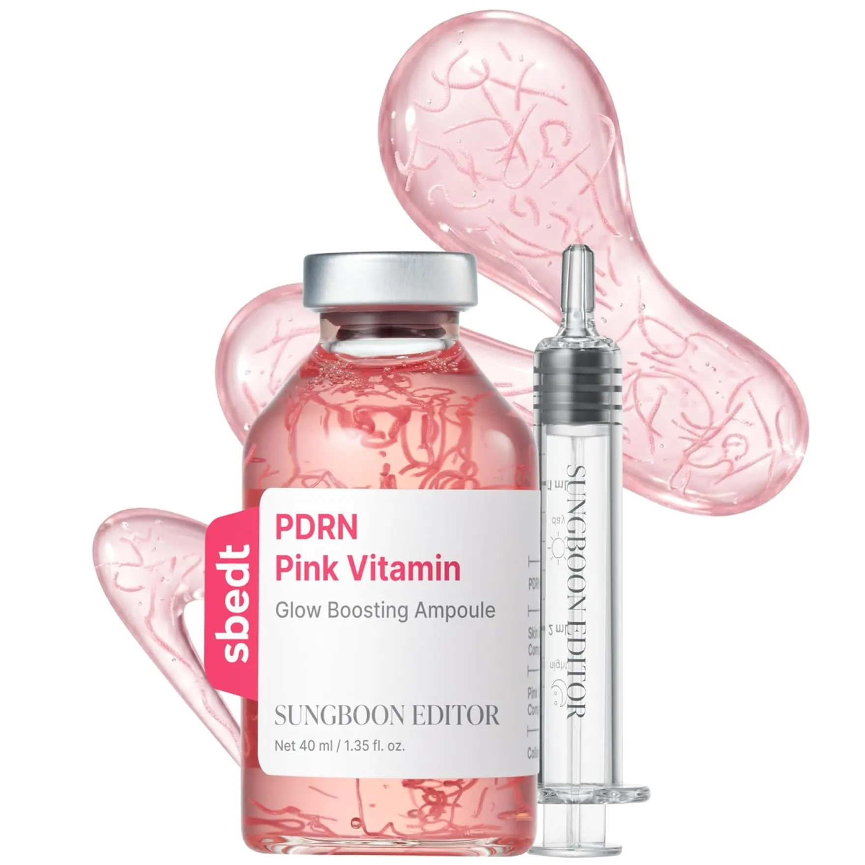 PDRN Pink Vitamin Glow Boosting Ampoule