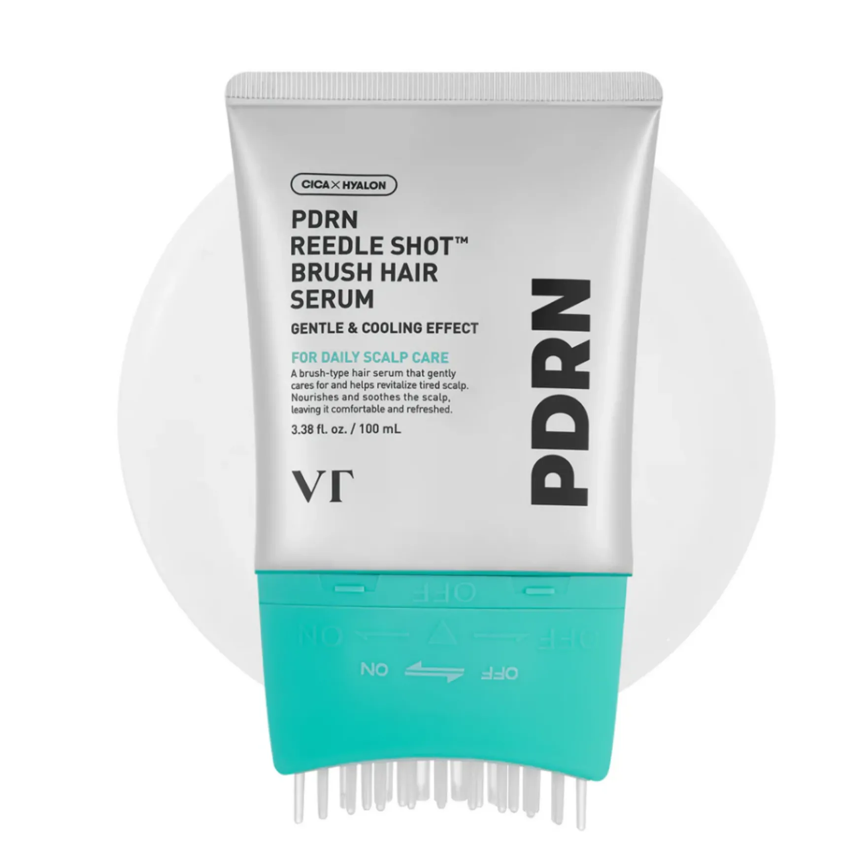PDRN Reedle Shot Brush Hair Serum