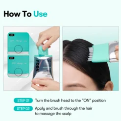 PDRN Reedle Shot Brush Hair Serum