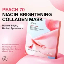 Peach 70 Niacin Brightening Collagen Mask