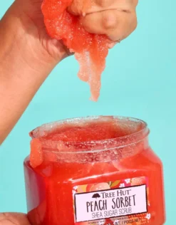 Peach Sorbet Shea Sugar Scrub