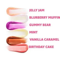 Peculiar Peptide Shimmer Lip Balm Mint Gold Clear