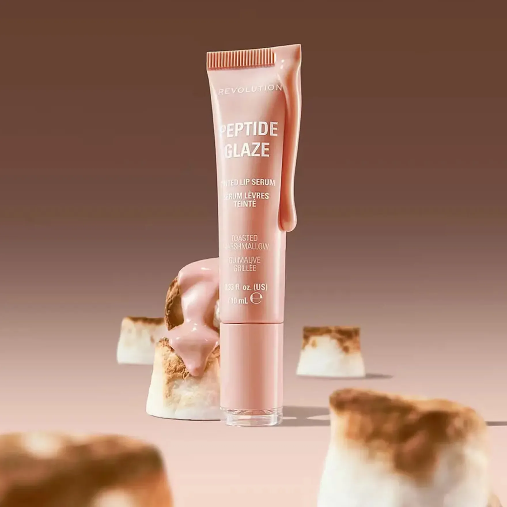Peptide Glaze Tinted Lip Serum Toasted Marshmallow