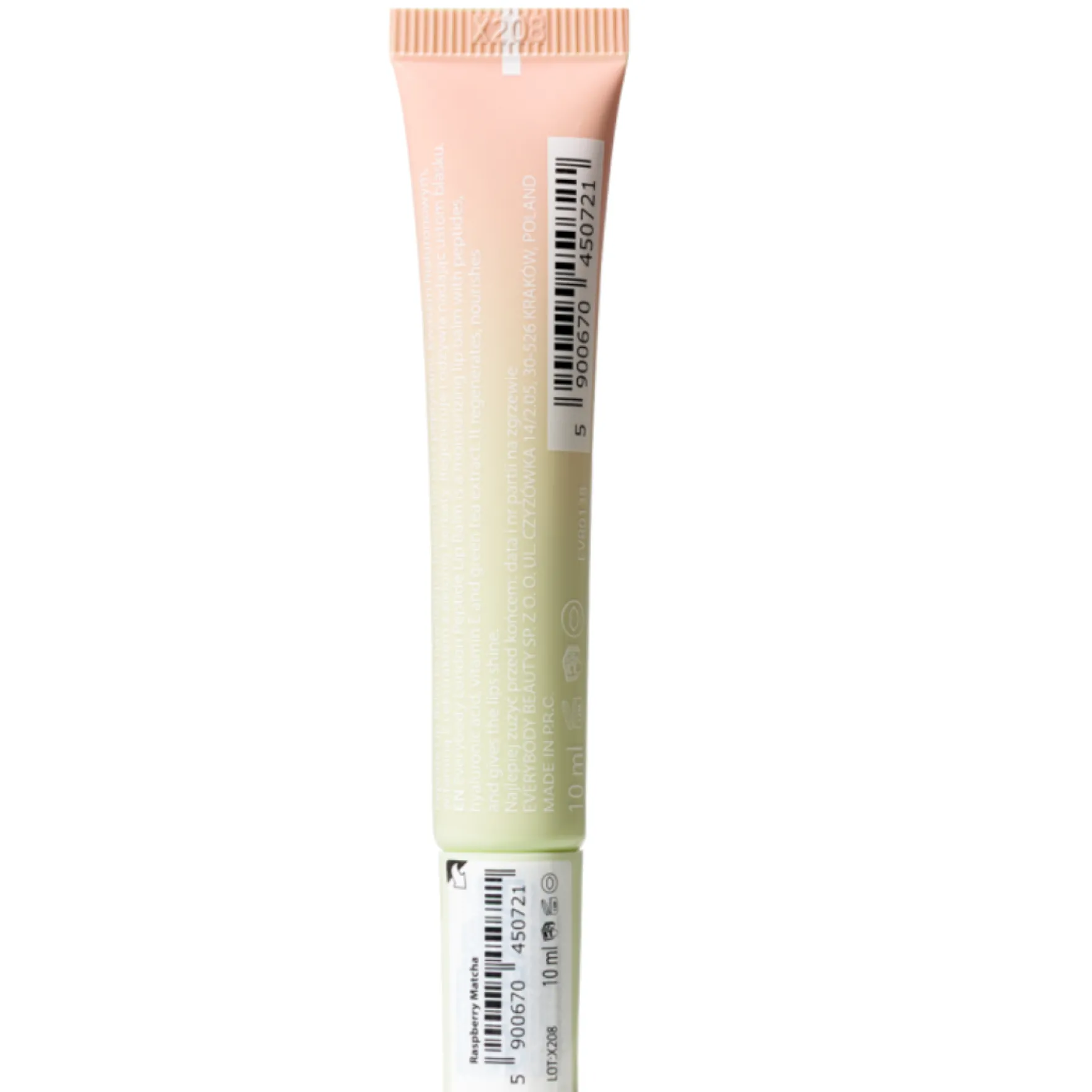 Peptide Lip Balm Raspberry Matcha Latte