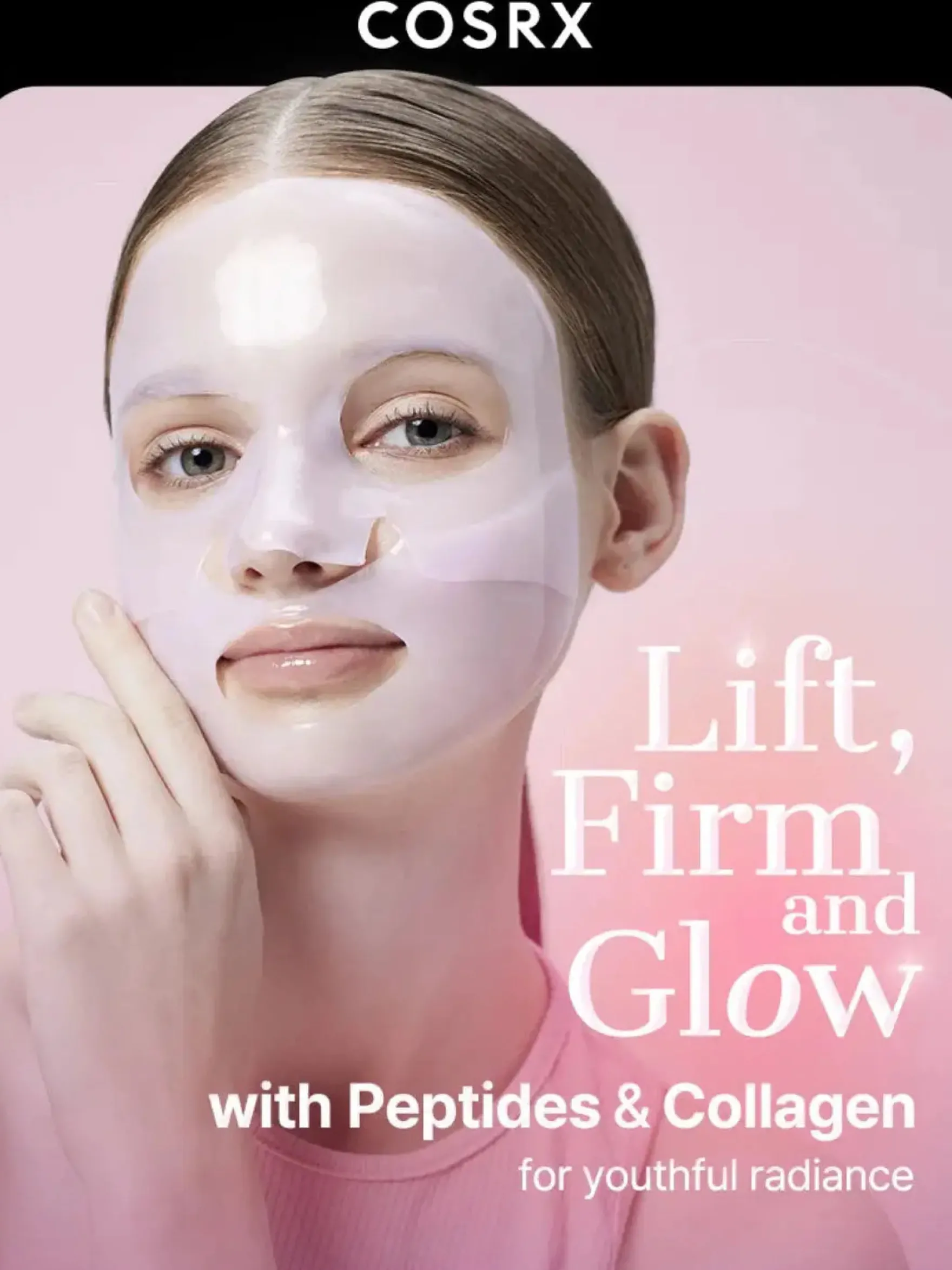 Peptide Collagen Glow Hydrogel Mask