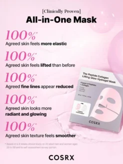 Peptide Collagen Glow Hydrogel Mask