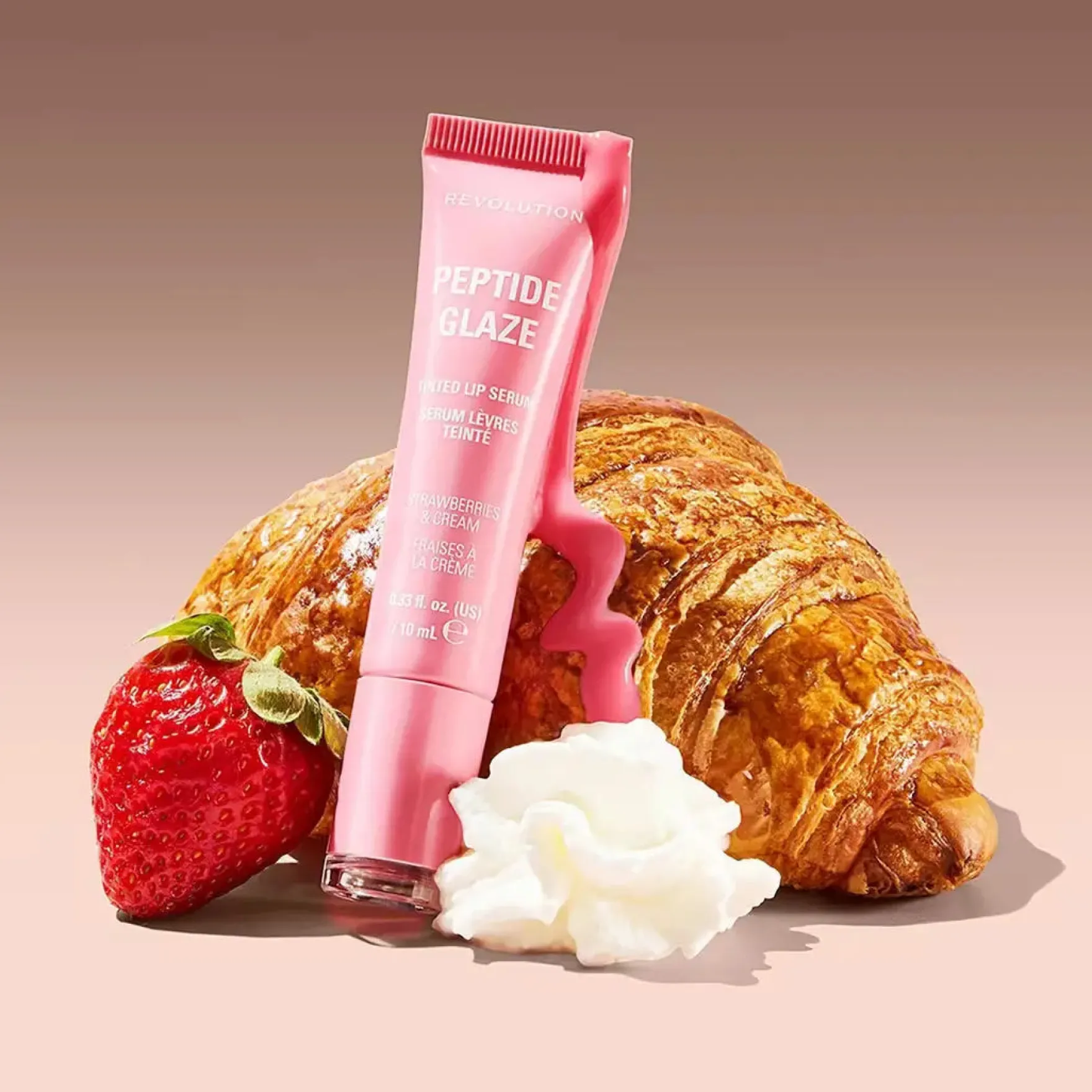 Peptide Glaze Tinted Lip Serum Strawberries & Cream