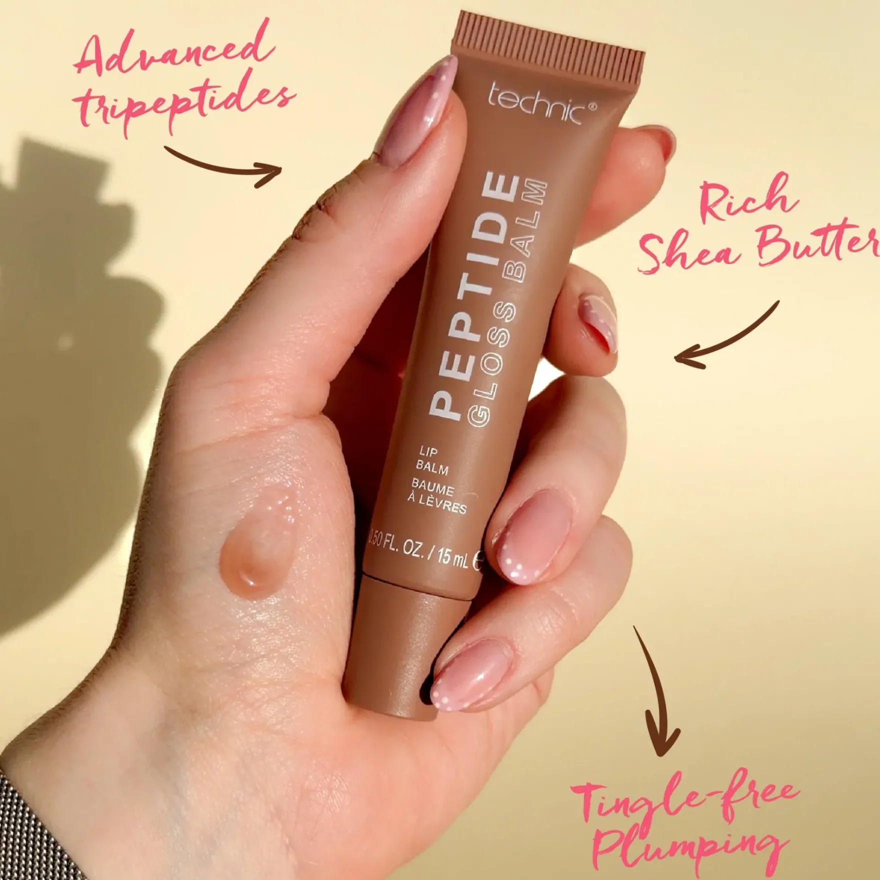 Peptide Gloss Lip Balm Sugar Syrup