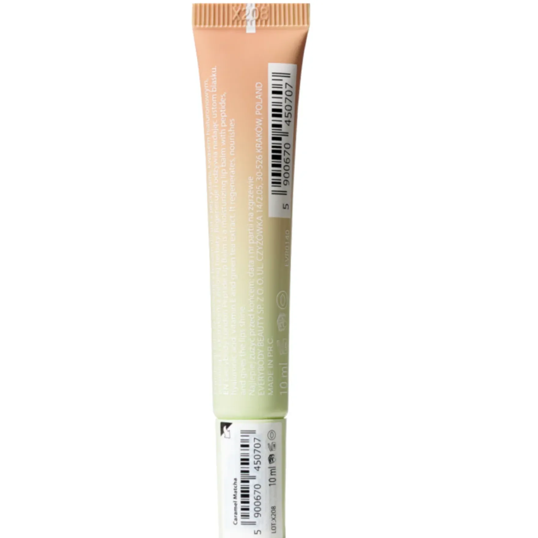 Peptide Lip Balm Caramel Matcha Latte