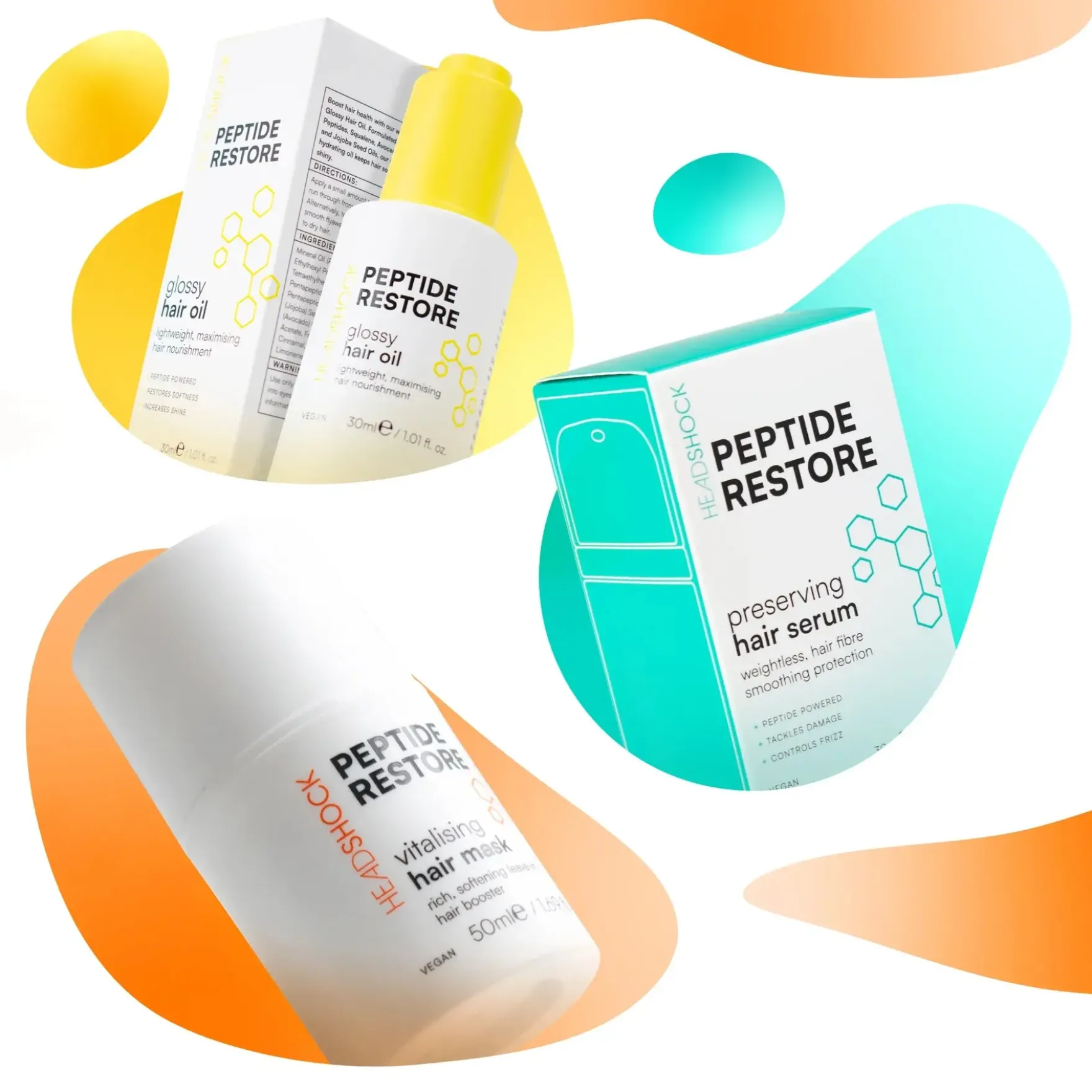 Peptide Restore Glossy Hair Oil