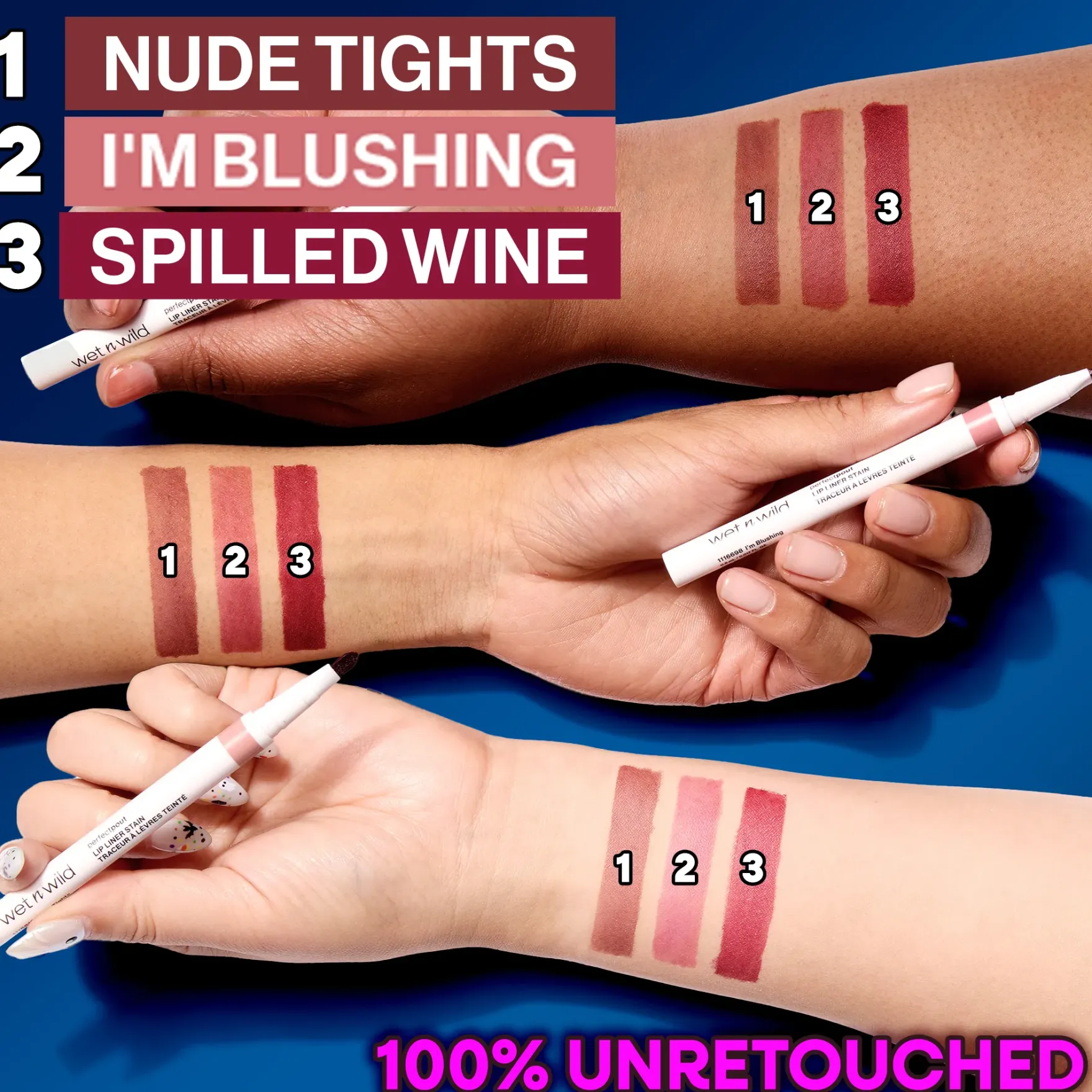 Perfect Pout Lip Liner Stain Spilled Wine