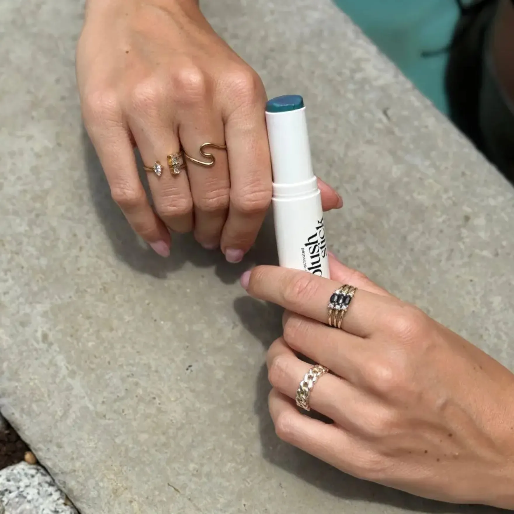 Ph-Activated Blush Stick