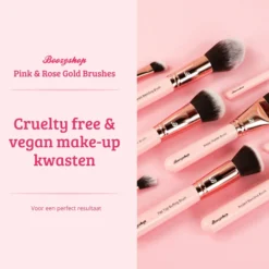 Pink & Rose Gold Brow Liner Brush